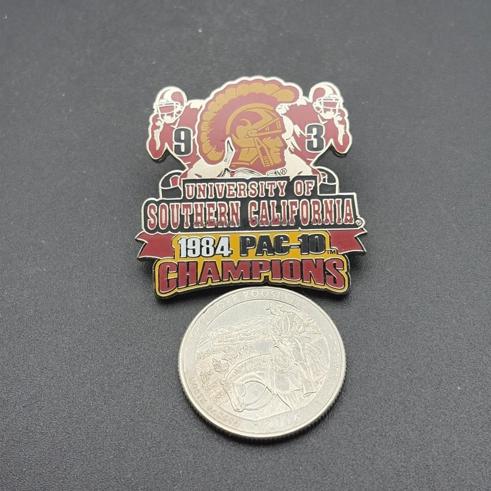 University of‎ Southern California USC Football 1984 PAC-10 Champions Lapel Pin